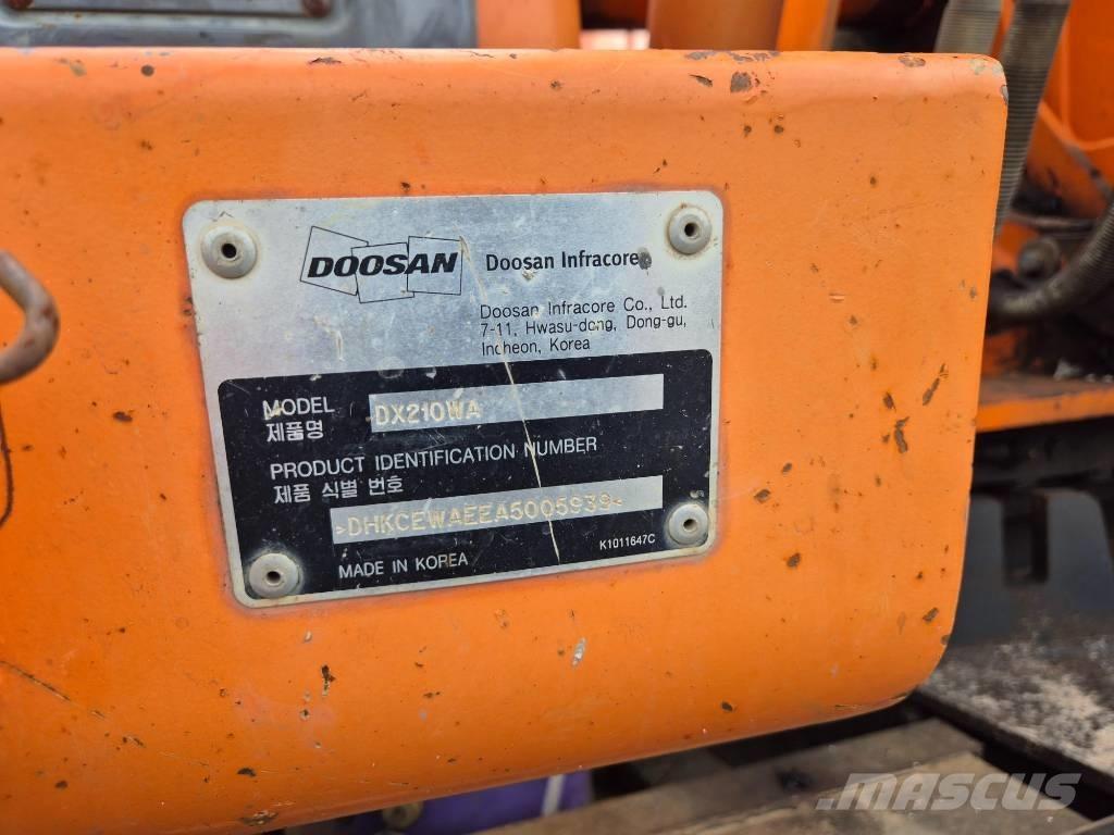 Doosan DX210WA Mobilbagger