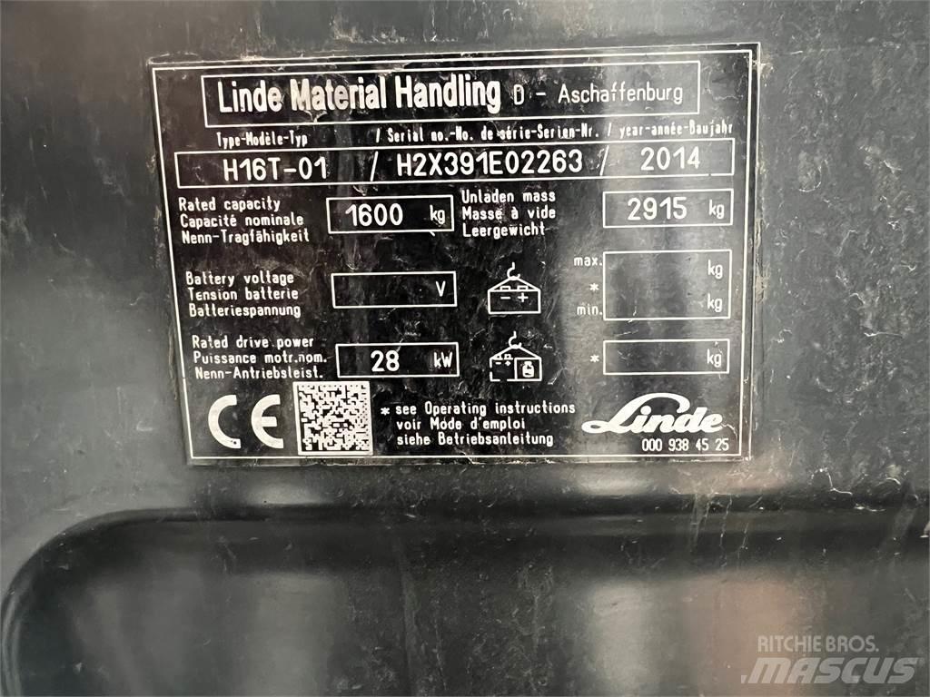 Linde H16T Gas Stapler