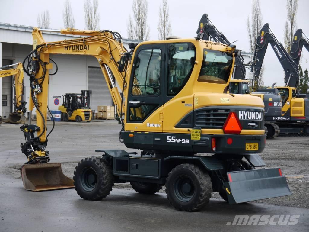 Hyundai R 55W-9A Mobilbagger