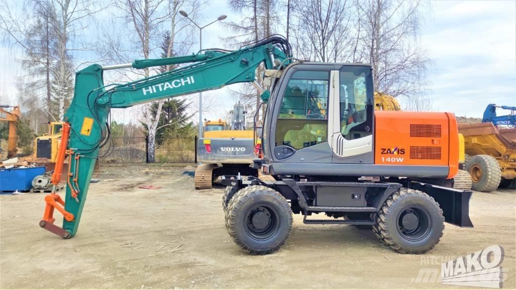 Hitachi ZX 140 W-3 Mobilbagger