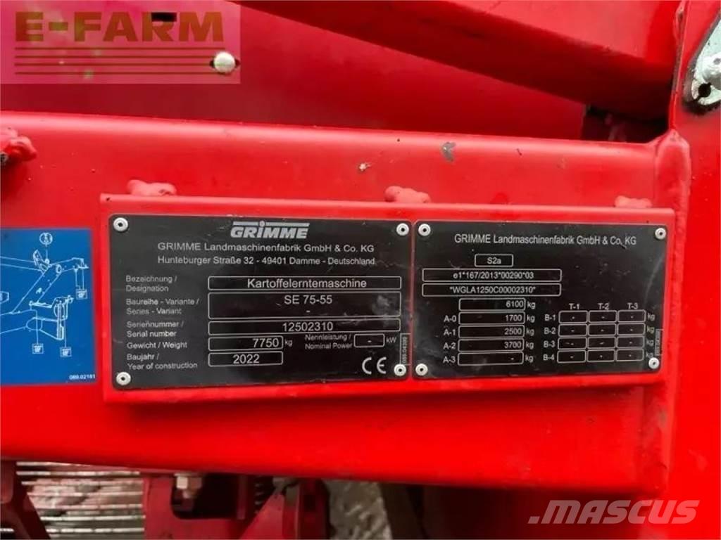 Grimme se 75-55 sb Kartoffeltechnik - Andere