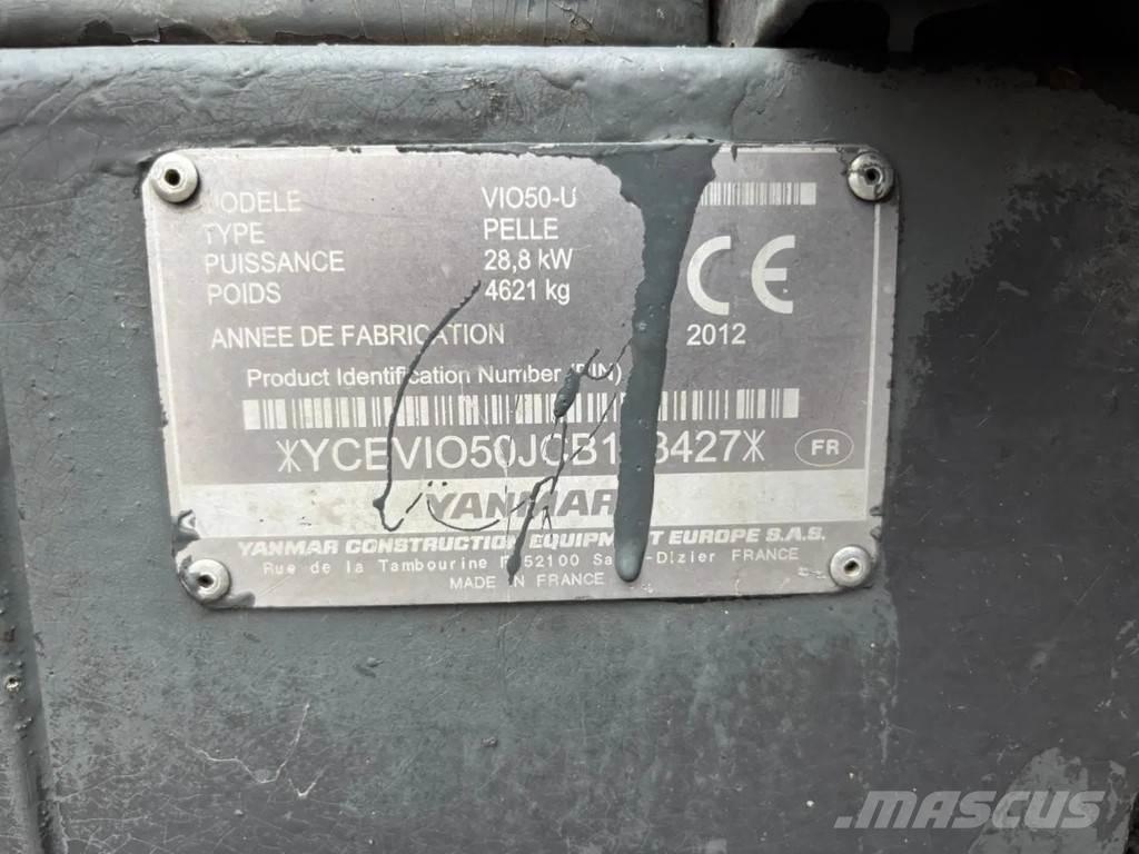Yanmar VIO50-U Minibagger < 7t
