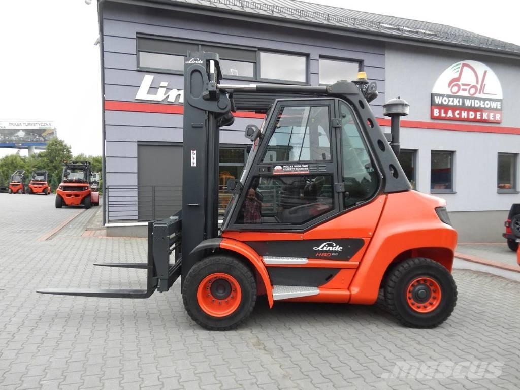 Linde H60D-03 Diesel Stapler