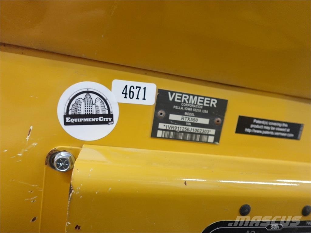 Vermeer RTX550 Grabenfräse