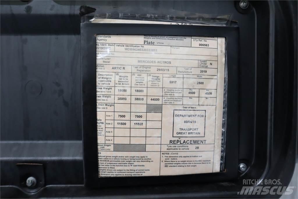 Mercedes-Benz Actros 1840 Sattelzugmaschinen