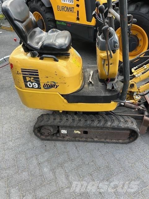 Komatsu PC09-1 Minibagger < 7t