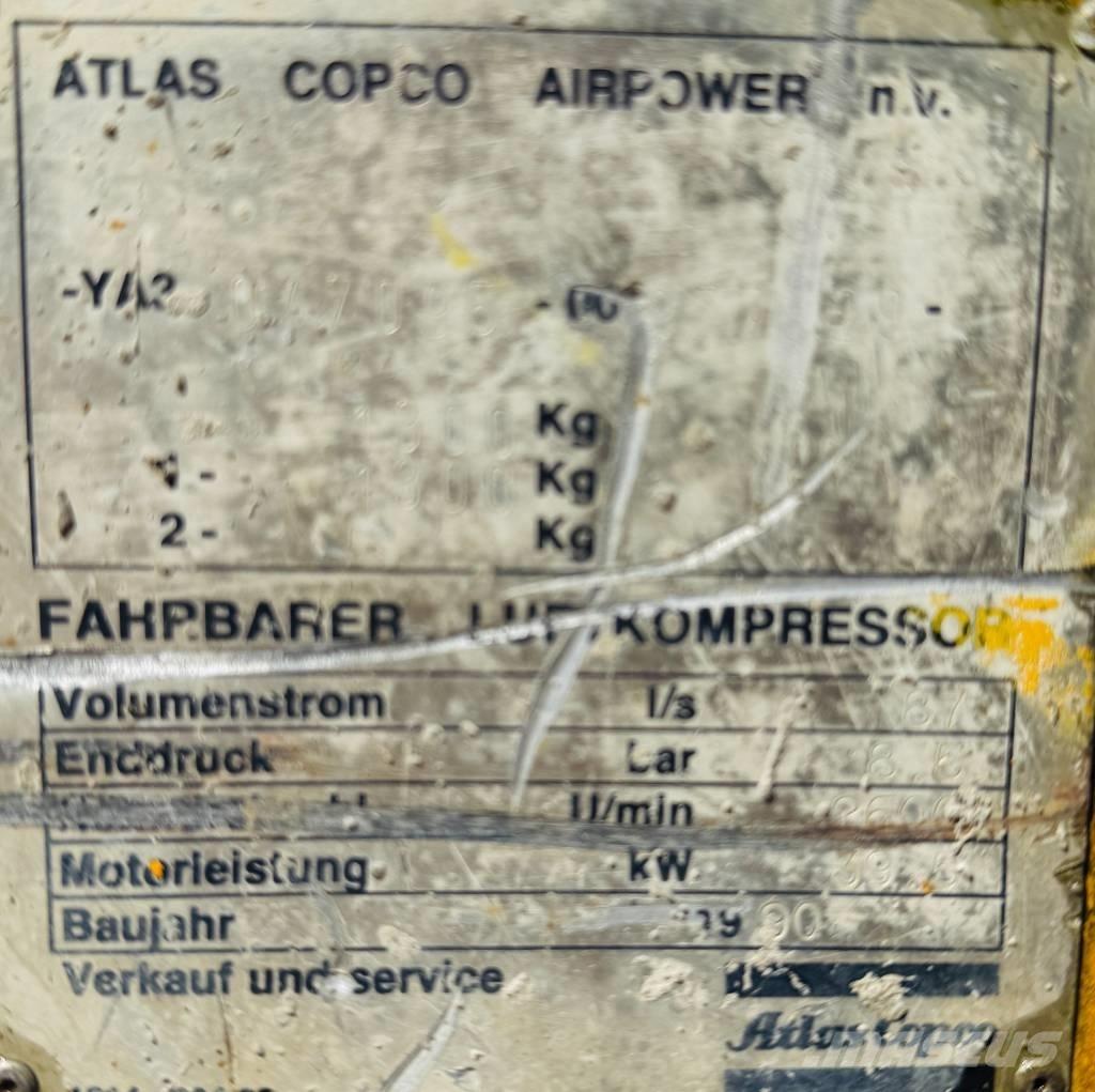 Atlas Copco XAS90D Kompressoren