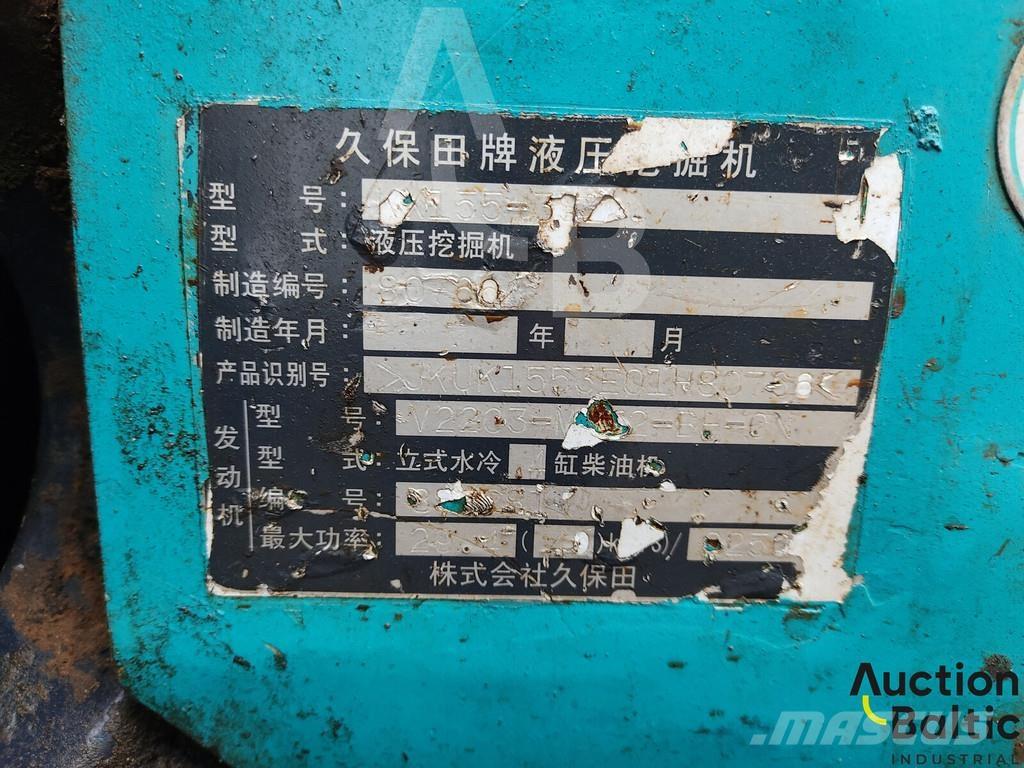 Kubota KX155-3 Minibagger < 7t