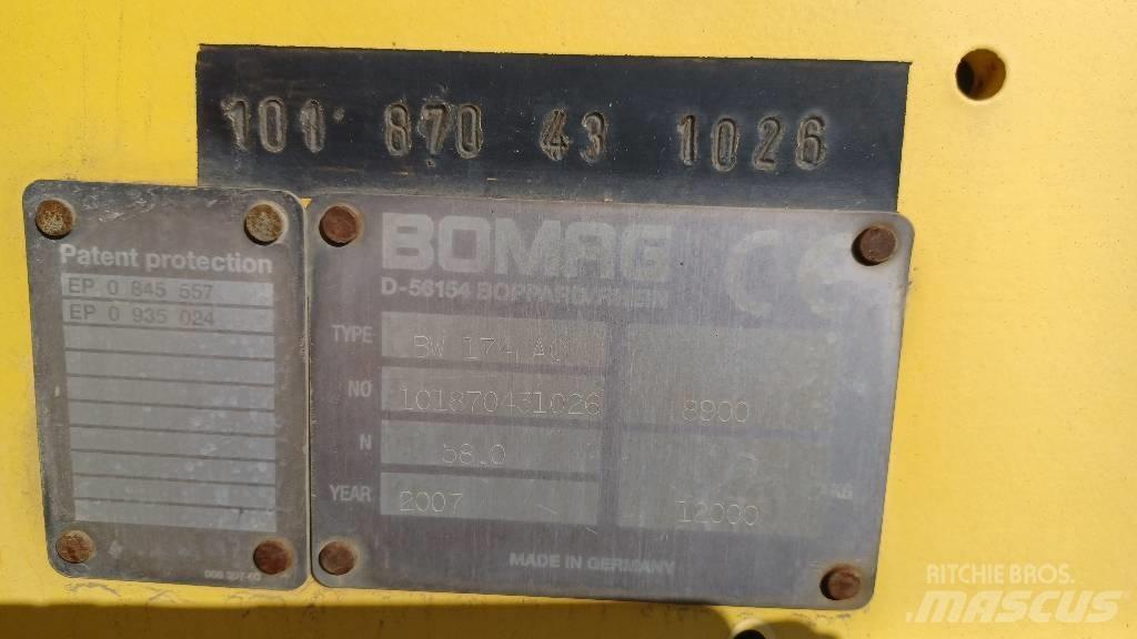 Bomag BW 174 A C Kombiwalzen