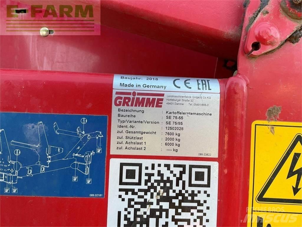 Grimme se 75-55 Kartoffelvollernter