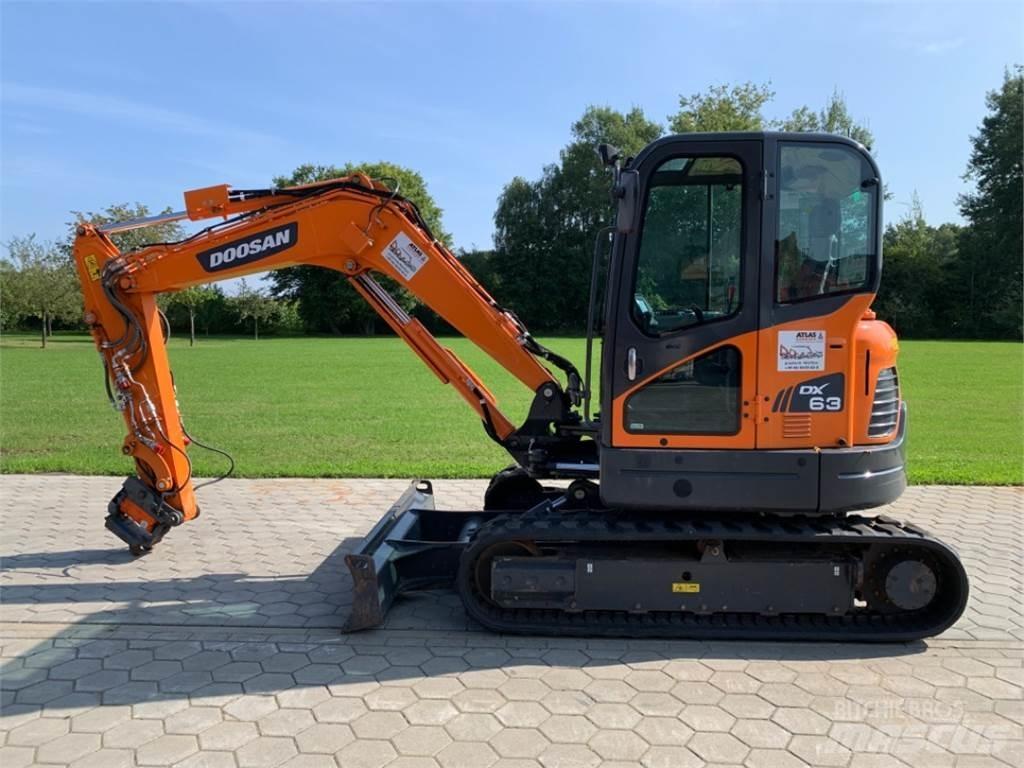 Doosan DX63-3 Minibagger < 7t