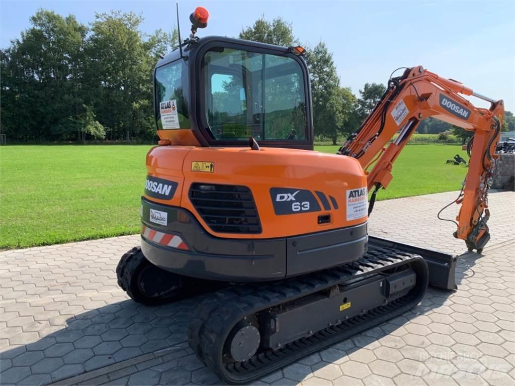 Doosan DX63-3 Minibagger < 7t