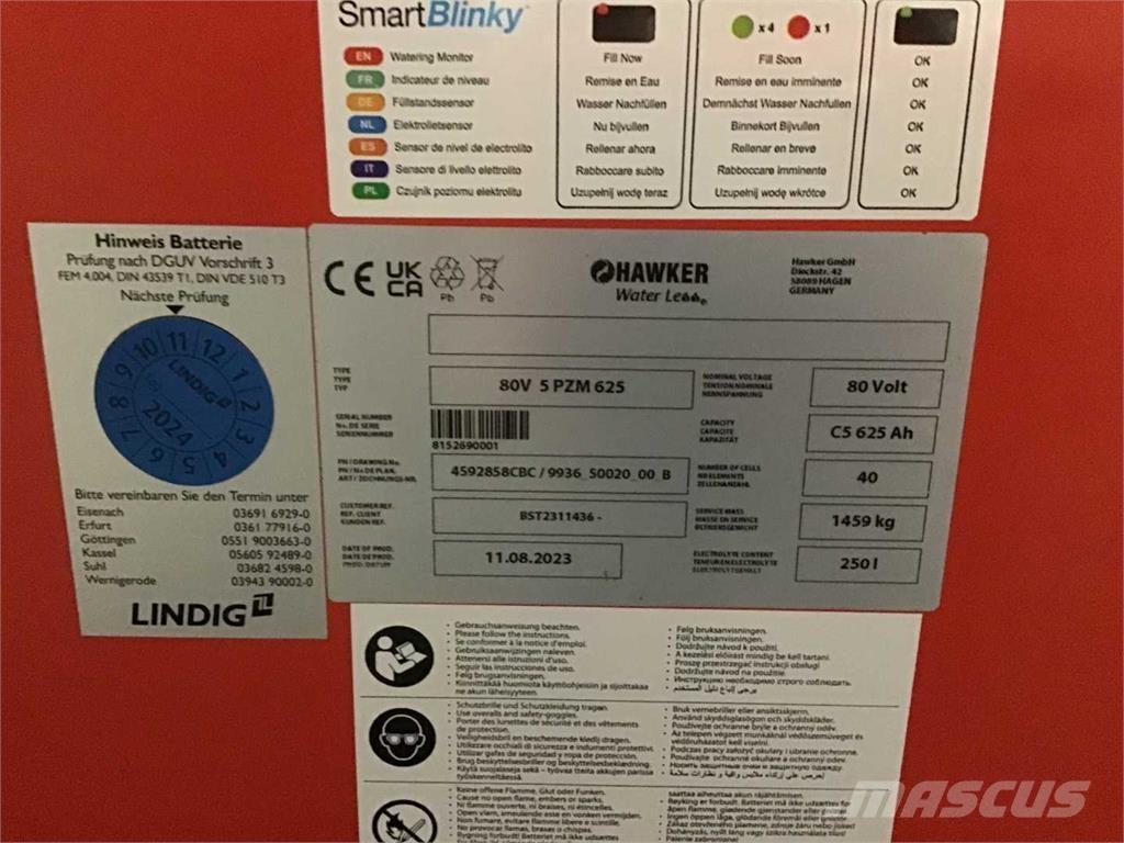 Linde E35L Elektro Stapler