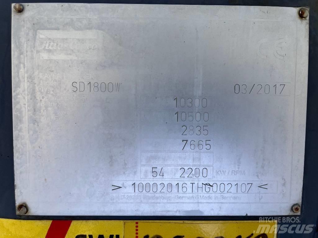 Dynapac SD 1800 W Strassenfertiger
