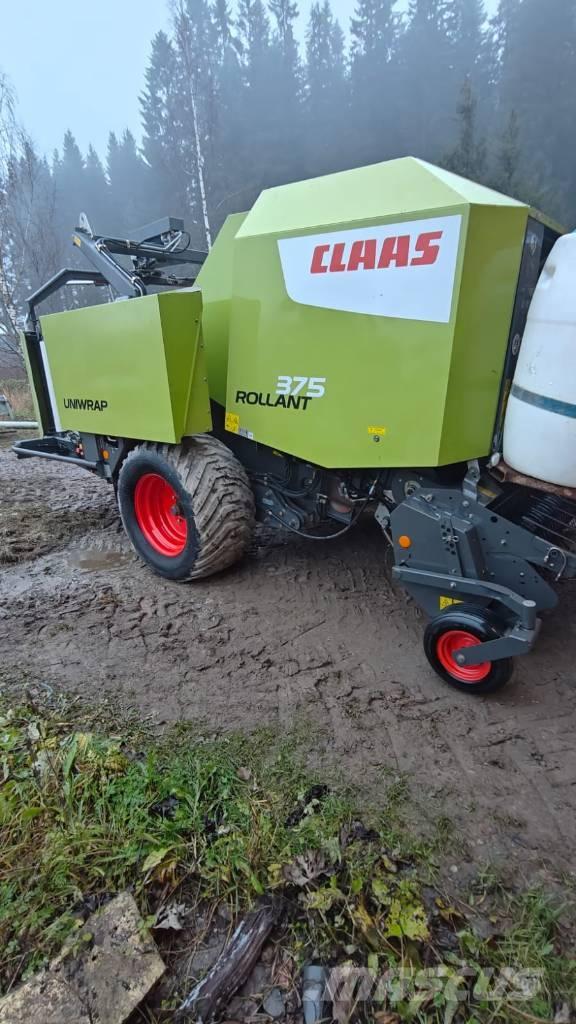 CLAAS 375 Uniwrap Rundballenpressen