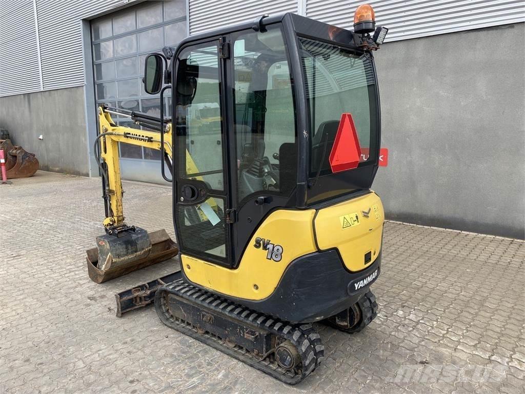 Yanmar SV18 Mobilbagger
