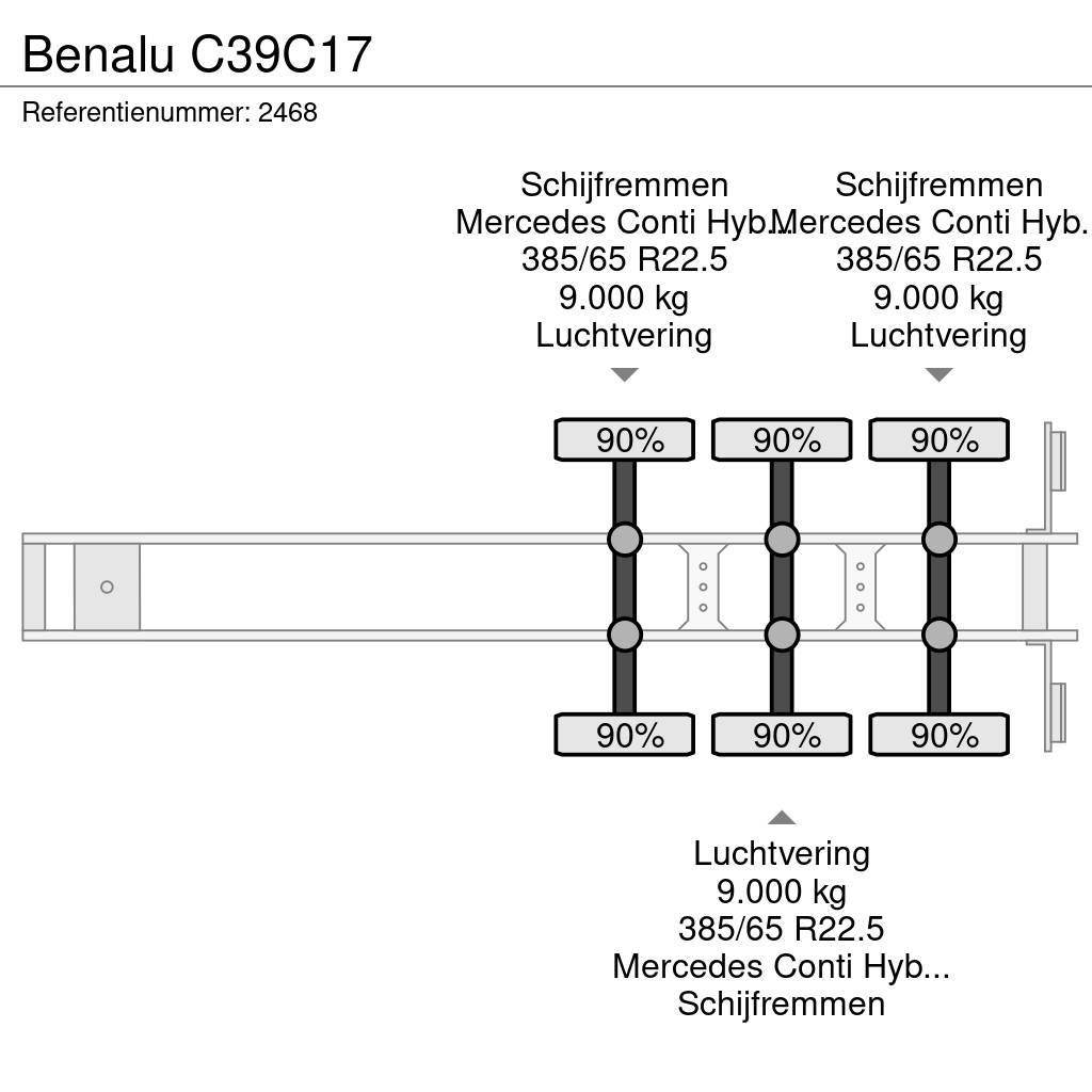 Benalu C39C17 Kippladerauflieger