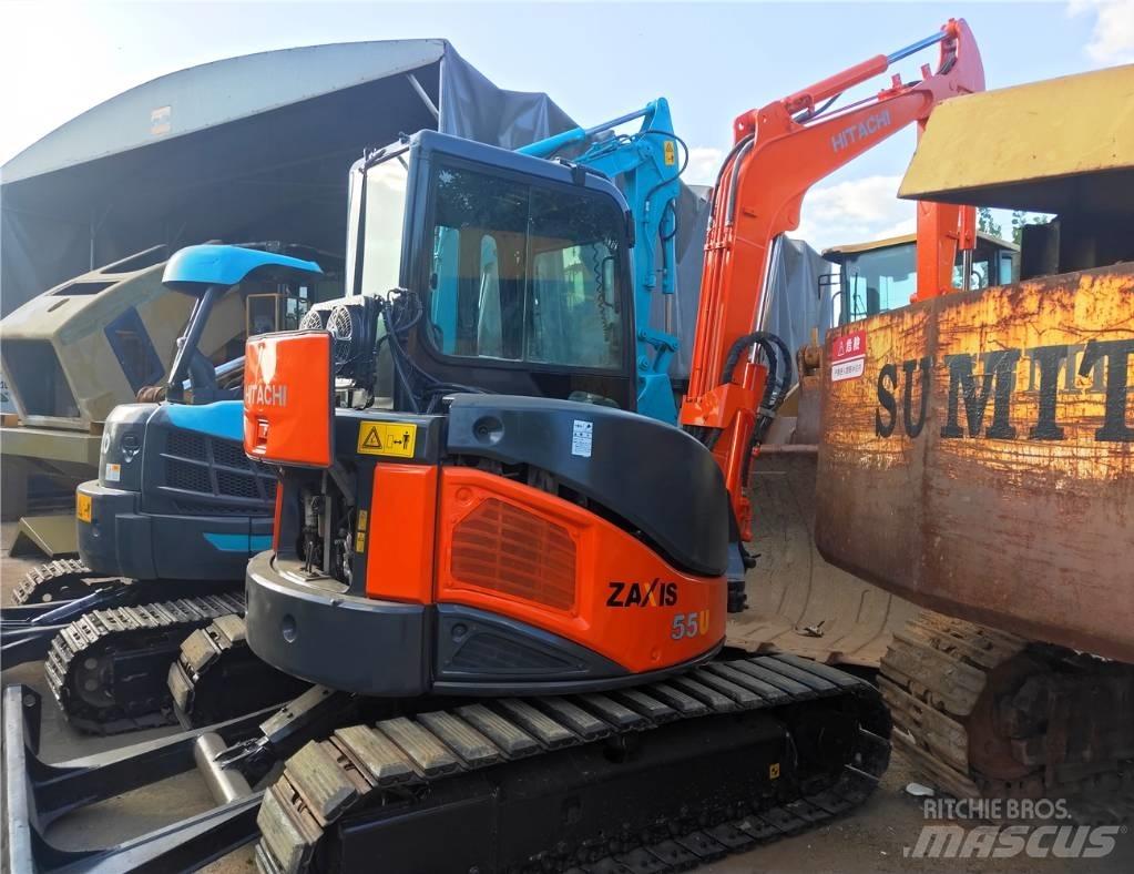 Hitachi ZX55UR Minibagger < 7t