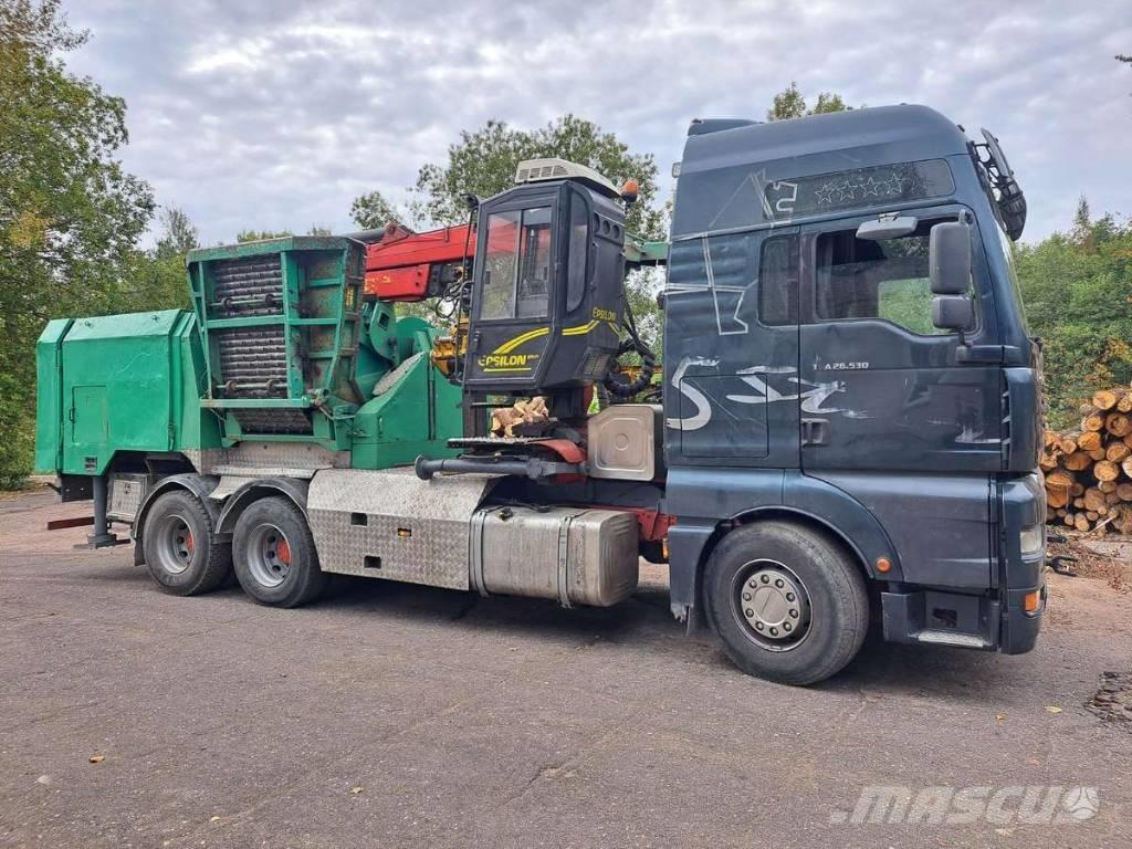 MAN TGA 26.530 Holzhäcksler