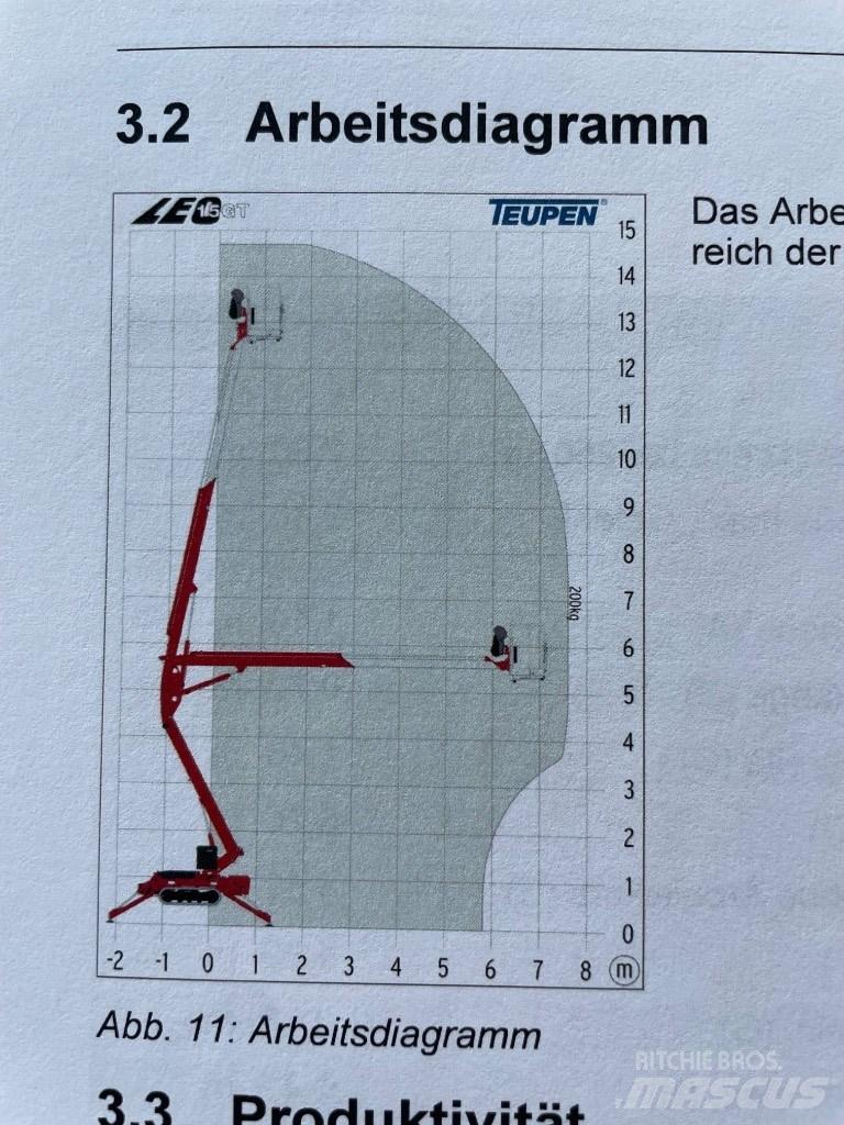 Teupen Leo 15GT SOLD Gelenkteleskoparbeitsbühnen