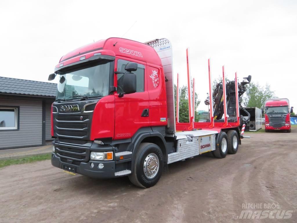 Scania R 450 Holzfahrzeuge