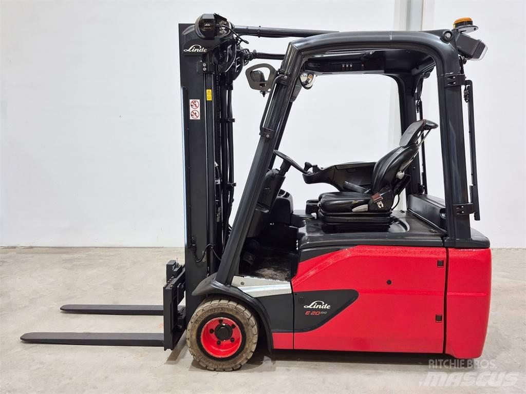 Linde E20L 02 386 Elektro Stapler