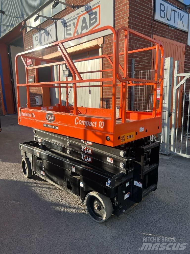 Haulotte Compact 10 Scheren-Arbeitsbühnen