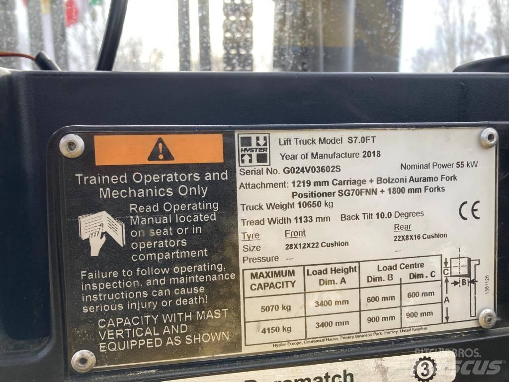 Hyster S7.0FT Diesel Stapler