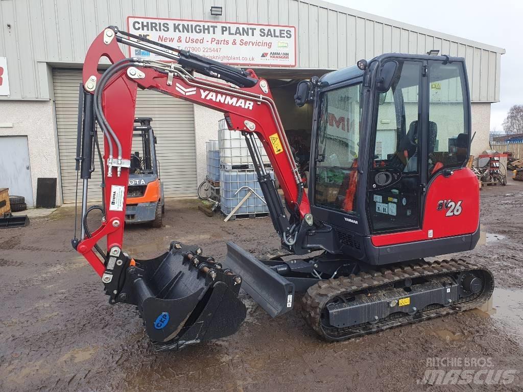 Yanmar SV26 Minibagger < 7t