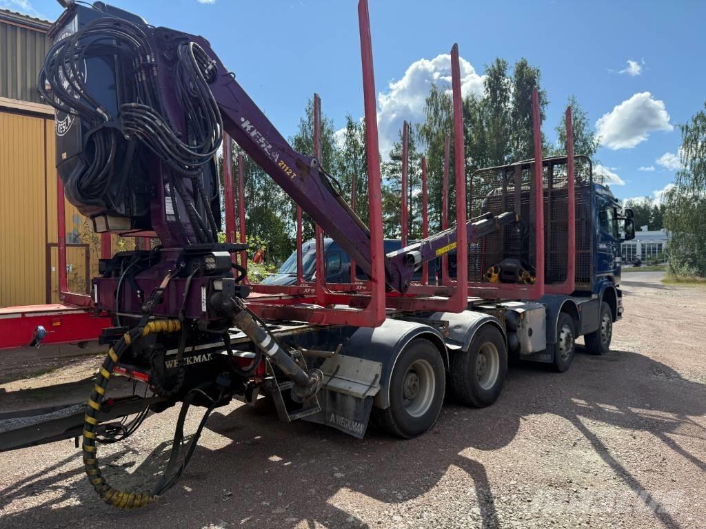 Scania R 580 Holzfahrzeuge