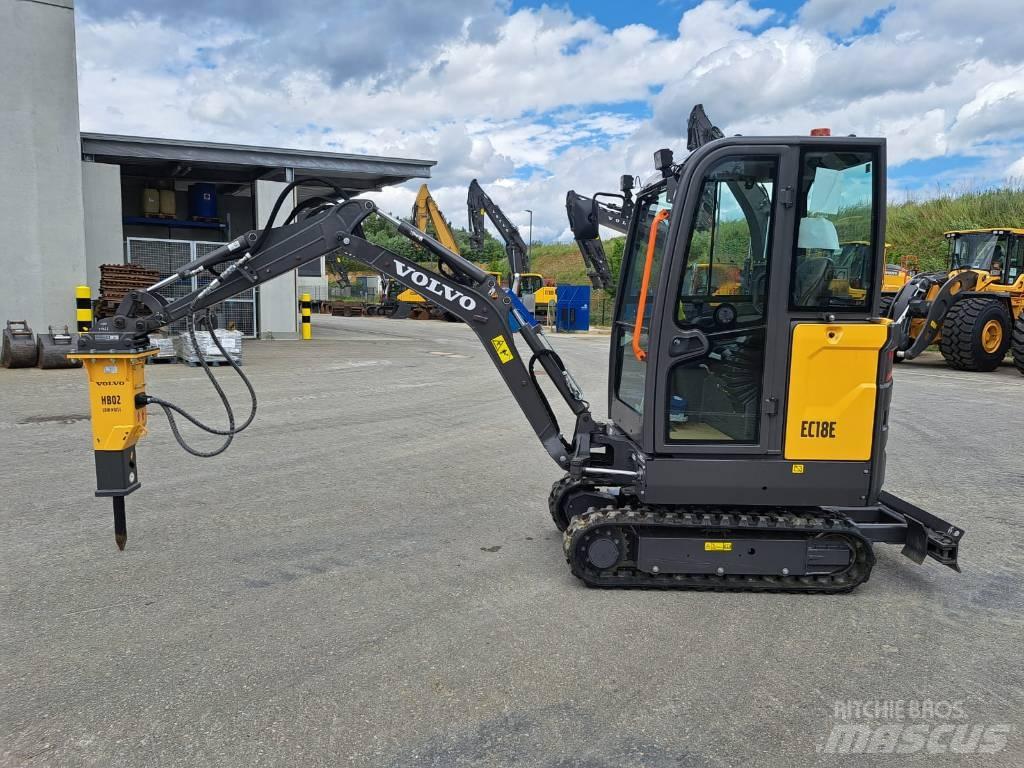 Volvo EC 18 E Minibagger < 7t