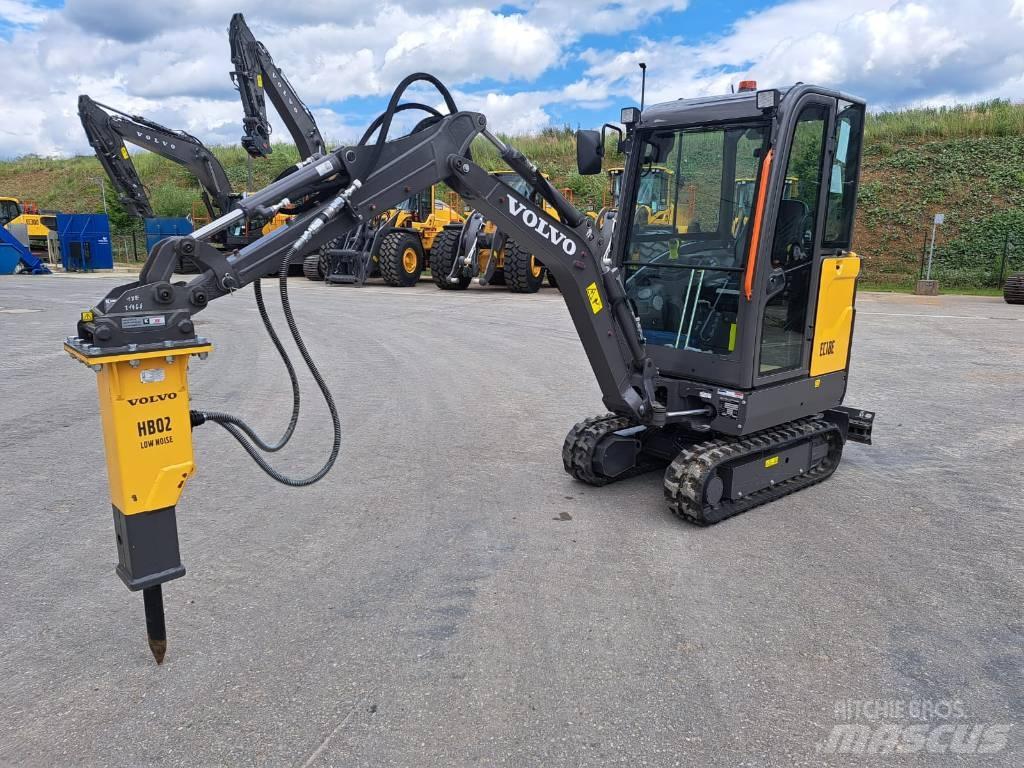Volvo EC 18 E Minibagger < 7t