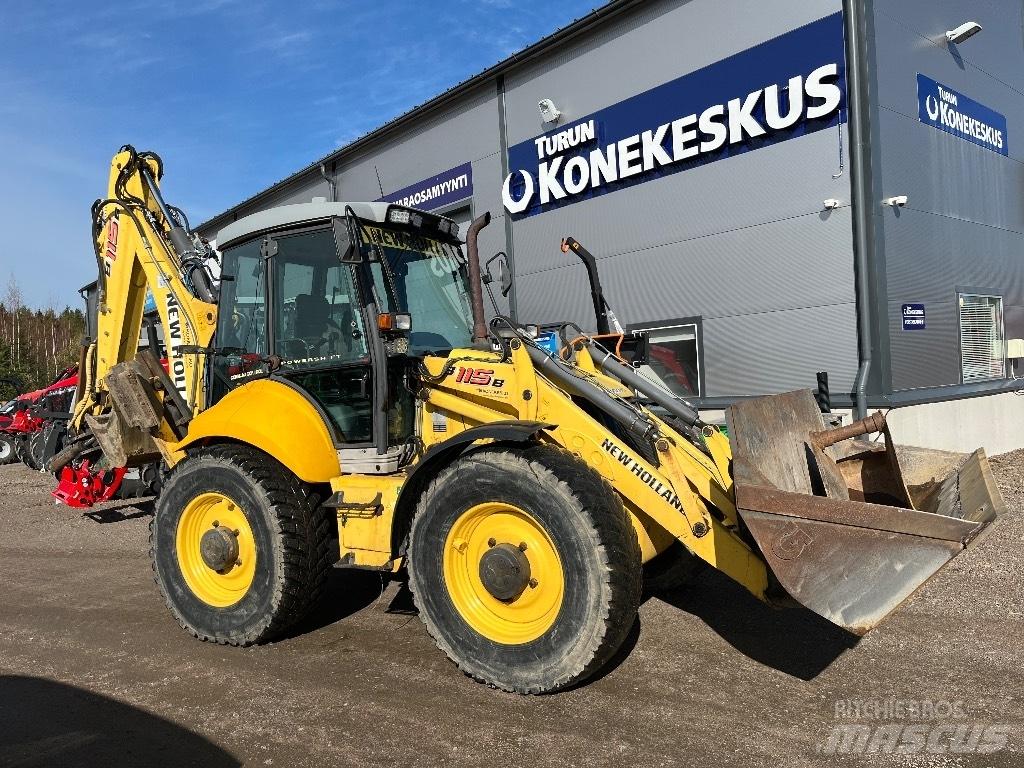 New Holland B 115 B Baggerlader