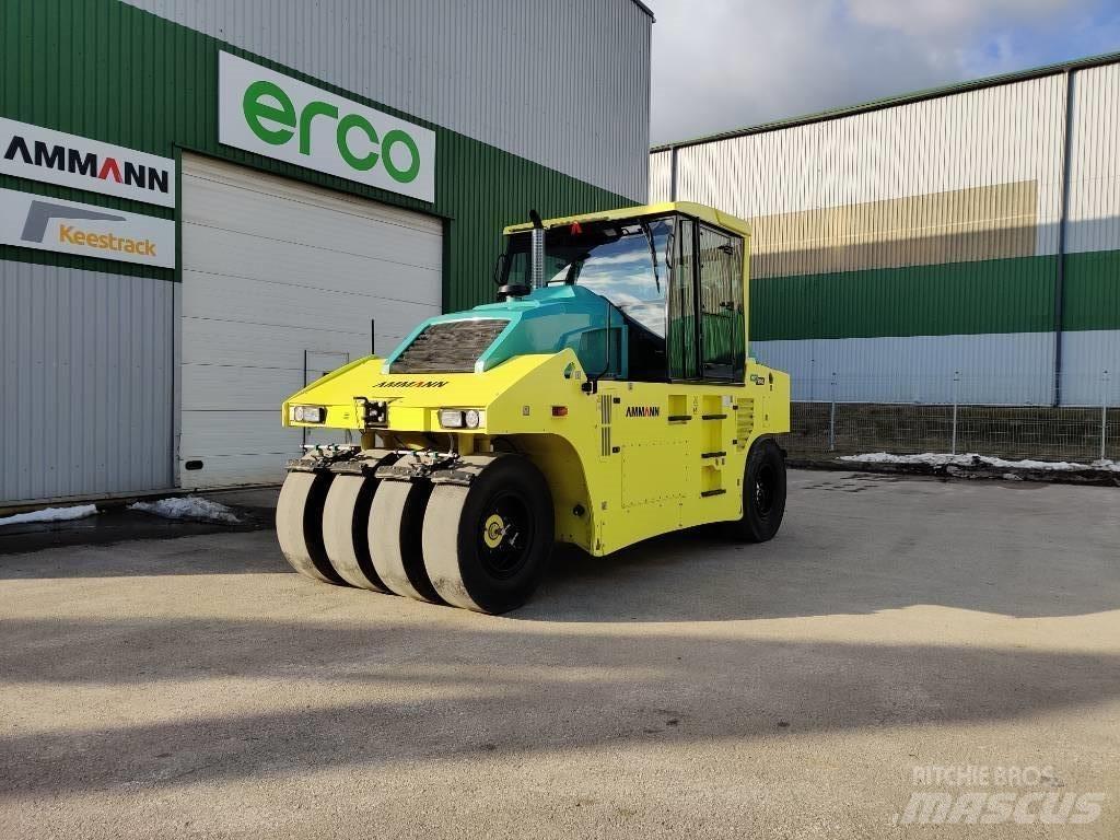 Ammann ART 240 Gummiradwalzen