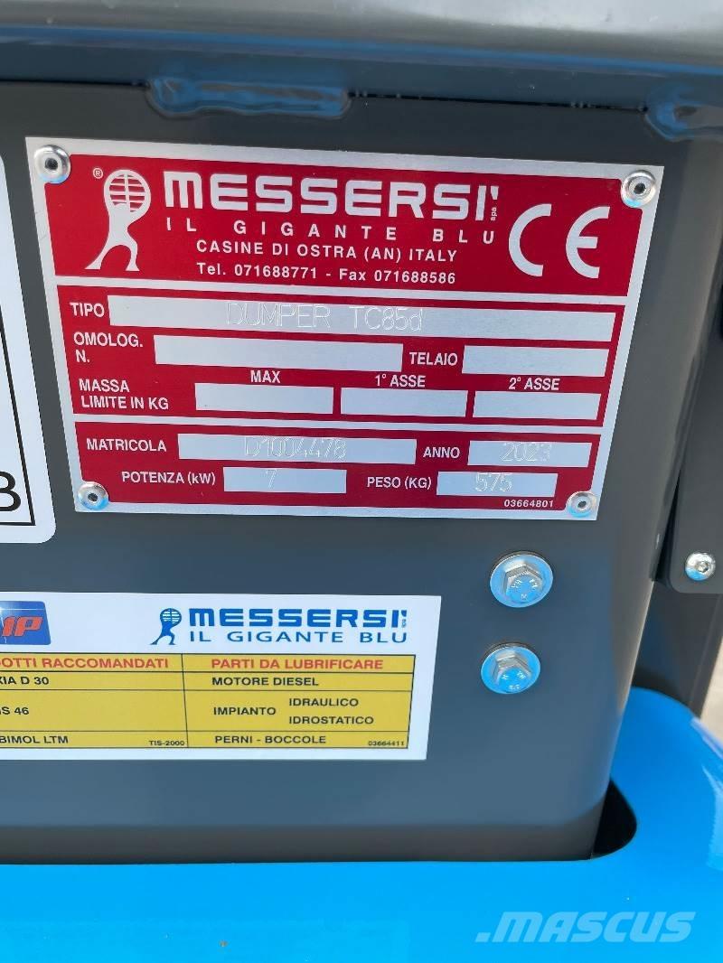 Messersi TC 85d Raupendumper