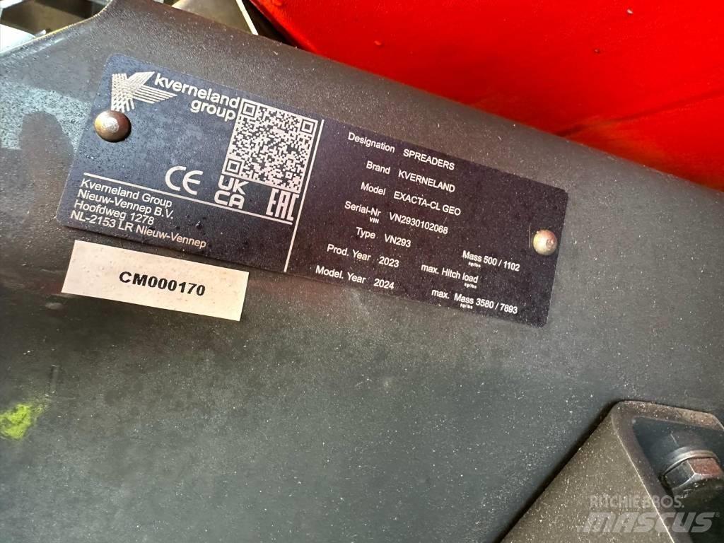 Kverneland CL 1300 Mineraldüngerstreuer