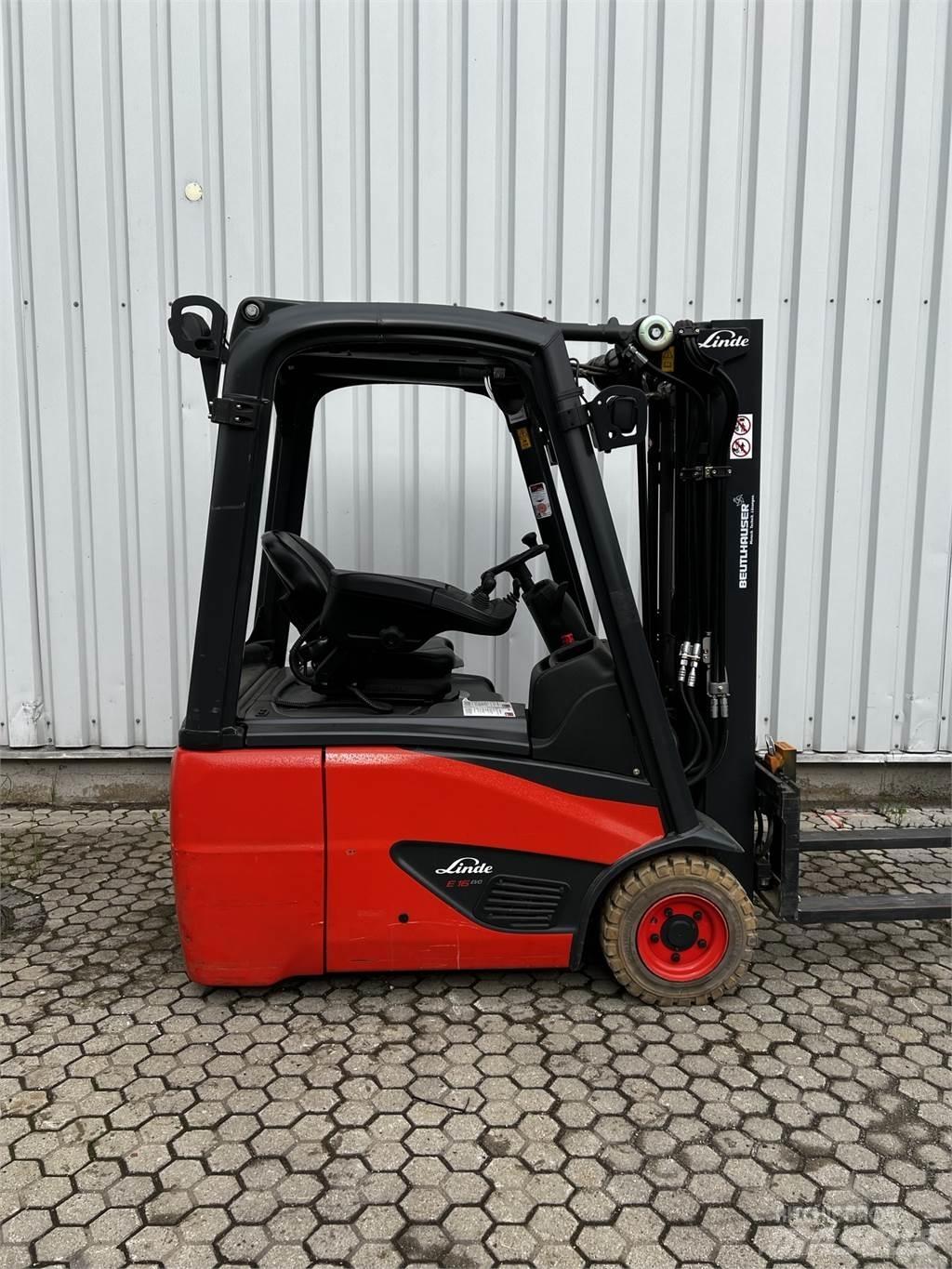 Linde E16C Elektro Stapler