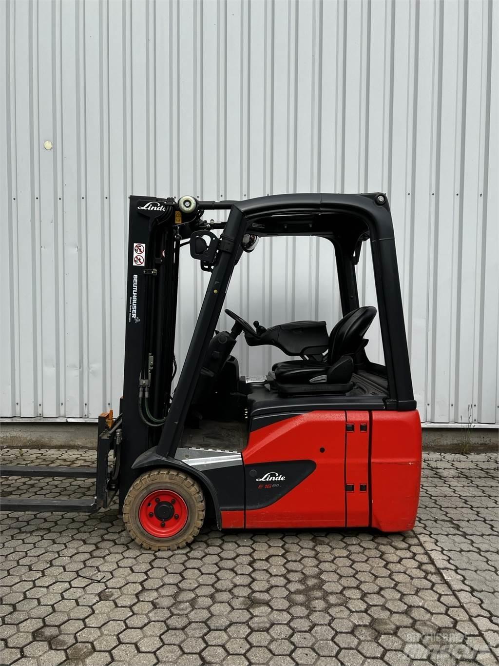 Linde E16C Elektro Stapler