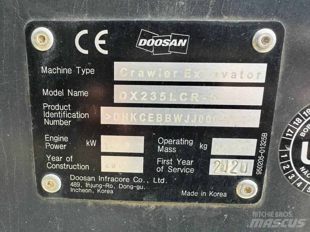 Doosan DX235LCR-5 Raupenbagger