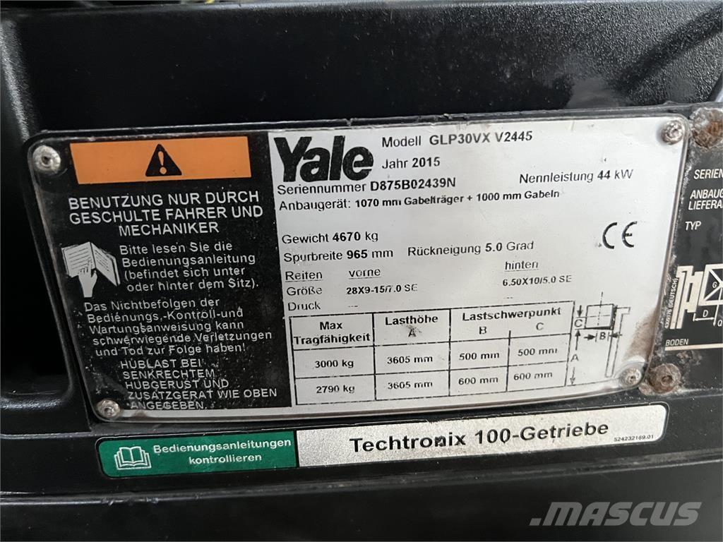 Yale GLP30VXV2445 Gas Stapler
