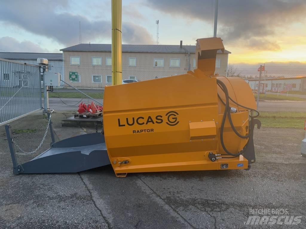 Lucas Raptor Ballenschredder, -schneider und -wickler