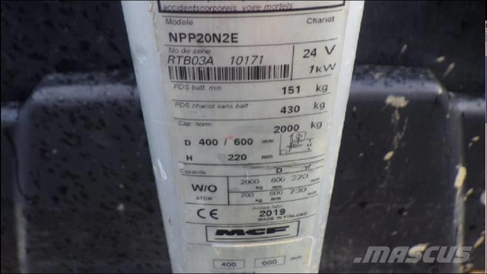 CAT NPP 20 N2E Niedergabelstapler