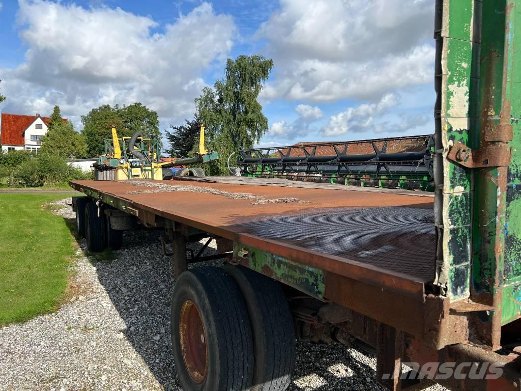  12.5 meter Halmvogn Ballenanhänger