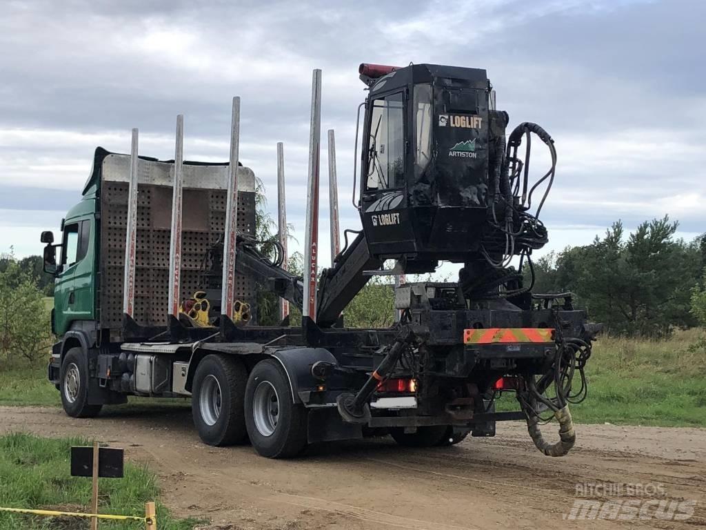 Scania R 480 Holzfahrzeuge