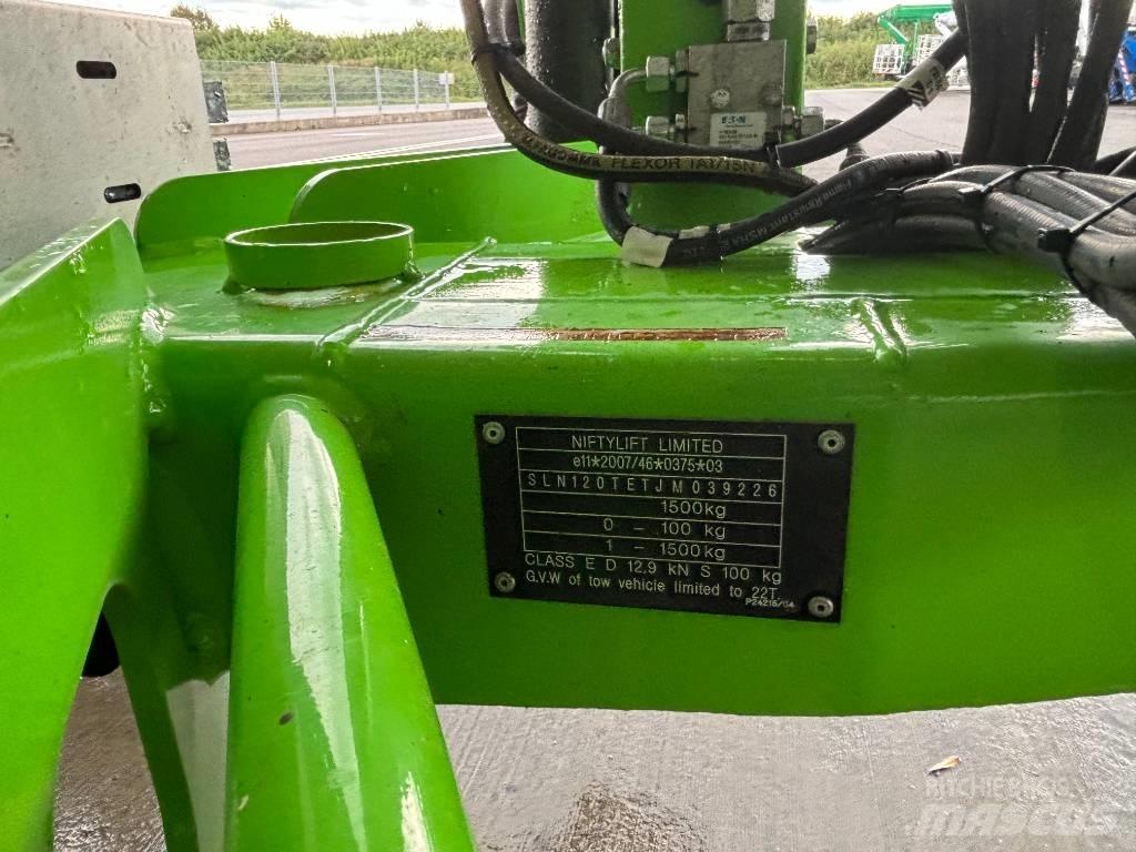 Niftylift 120 TET Anhänger-Arbeitsbühnen
