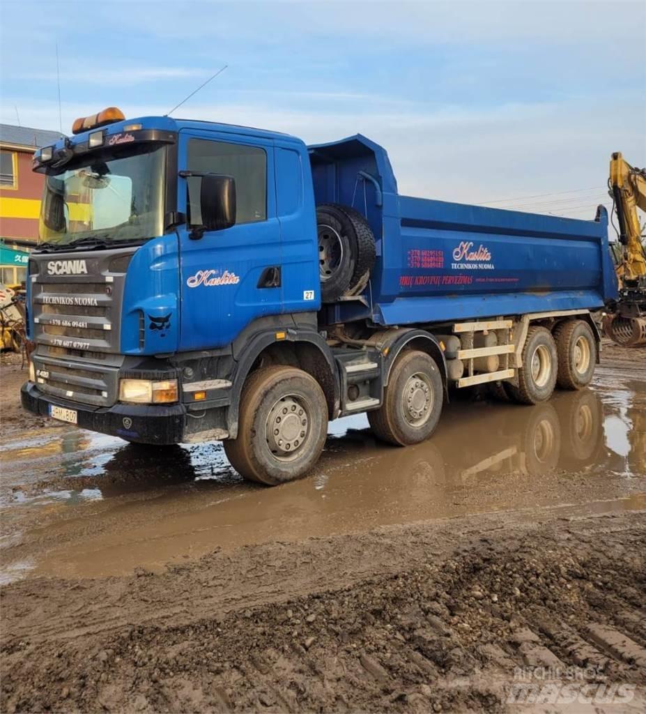 Scania R 420 8X4 Kipplader