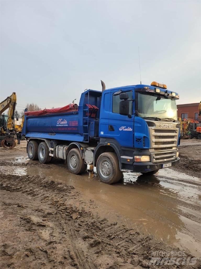 Scania R 420 8X4 Kipplader