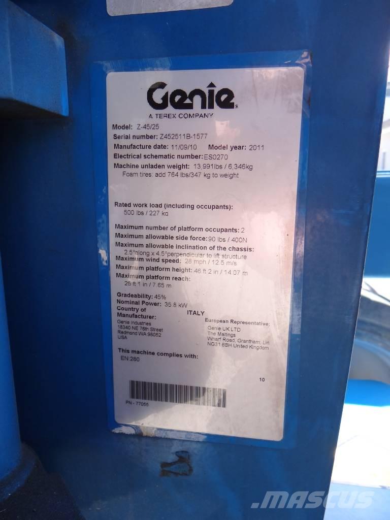 Genie Z 45/25 J RT Gelenkteleskoparbeitsbühnen