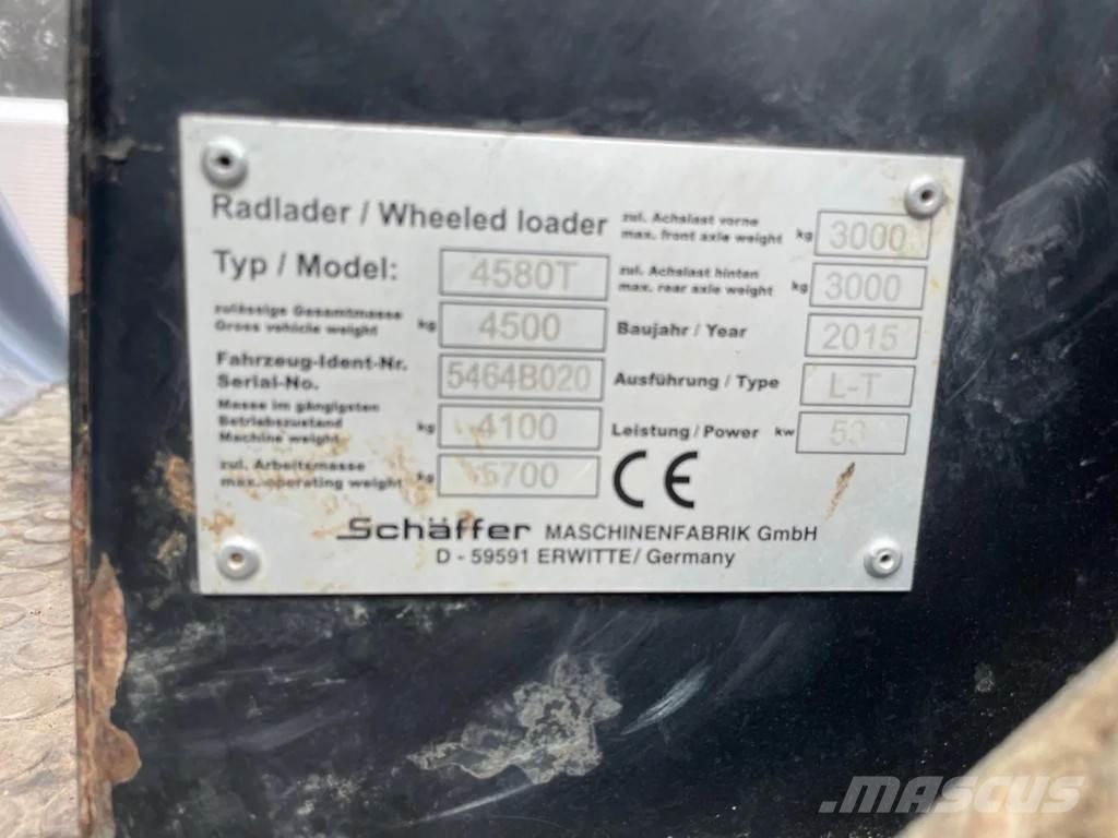 Schäffer 4580T Teleskop-Radlader