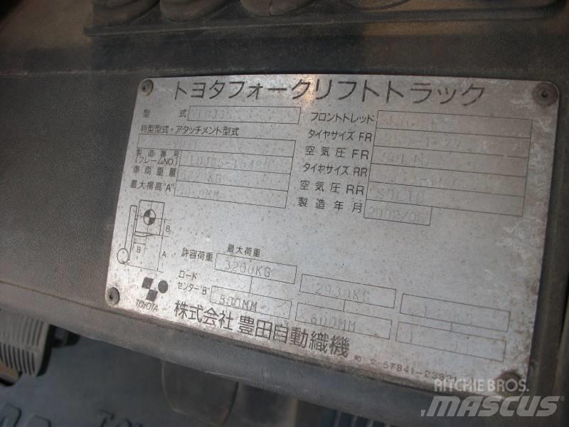 Toyota 7 FDJ 35 Diesel Stapler